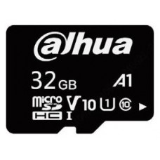 32GB, ENTRY LEVEL VIDEO SURVEILLANCE MICROSD CARD, READ SPEED UP TO 100 MB/S, WRITE SPEED UP TO 30 MB/S, SPEED CLASS C10, U1, V10, A1 (DHI-TF-L100-32GB) (Espera 4 dias)