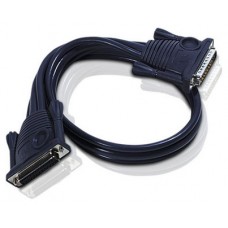 Aten 2L1701 cable de serie Negro 1,8 m DB-25 (Espera 4 dias)