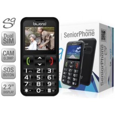 Biwond S9 Dual SIM SeniorPhone Negro (Espera 2 dias)