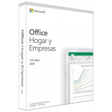 Microsoft Office Hogar y Empresas 2019 (DIGITAL) (Espera 2 dias)