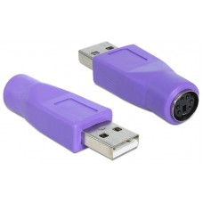 ADAPTADOR DELOCK USB A PS/2 PARA TECLADO (Espera 4 dias)