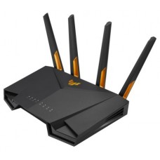 ASUS 90IG0790-MO3B00 router inalámbrico Gigabit Ethernet Doble banda (2,4 GHz / 5 GHz) Negro, Naranja (Espera 4 dias)