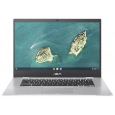 ASUS Chromebook CX1500CNA-BR0110 - Portátil 15.6" HD (Celeron N3350, 8GB RAM, 64GB eMMC, HD Graphics 500, Chrome OS) Plata Transparente - Teclado QWERTY español (Espera 4 dias)