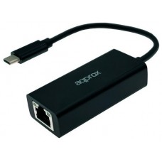 ADAPTADOR APPROX USB-C A RJ45 GIGABIT (Espera 2 dias)