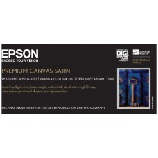 Epson GF Papel Premium Canvas Satin, 44 x 12.2m, 350g/m2