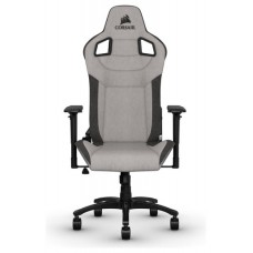 Corsair CF-9010031-WW silla para videojuegos Silla para videojuegos de PC Asiento acolchado Negro, Gris (Espera 4 dias)
