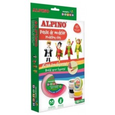 Alpino DP000207 compuesto para cerámica y modelaje Arcilla de modelar 240 g Multicolor 1 pieza(s) (Espera 4 dias)