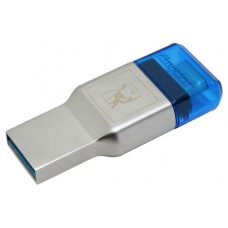 Kingston Technology MobileLite Duo 3C lector de tarjeta USB 3.2 Gen 1 (3.1 Gen 1) Type-A/Type-C Azul, Plata (Espera 4 dias)