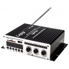Amplificador Digital Estéreo HI-FI Portátil con USB/SD/FM/MP3 + (Espera 2 dias)