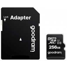 Goodram MicroSD - 256GB - Incluye adaptador a SD - CL