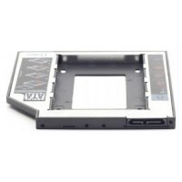 BASTIDOR GEMBIRD HD SATA 2,5" A 5,25" SLIM PC DVD RW 9,5MM