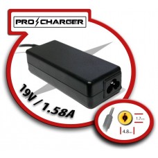 Cargador 19V/1.58A 4.8mm x 1.7mm 30w Pro Charger (Espera 2 dias)