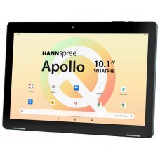 Hannspree tablet Apollo 10,1 HD IPS 3GB 32GB Android 10 Negra con Funda