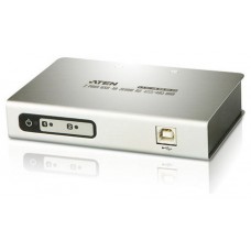 Aten UC4852 USB 2.0 Type-B 0,1125 Mbit/s Negro, Plata (Espera 4 dias)