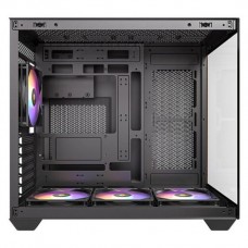 CAJA ANTEC CX800 ARGB ATX NEGRO 2XVENT REV 120 MM 1X120MM 2XUSB SN FUENTE