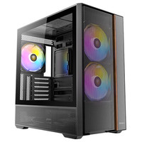 CAJA ANTEC FLUX REAR ATX ARGB NEGRA CAJA ANTEC FLUX REAR ATX ARGB NEGRA