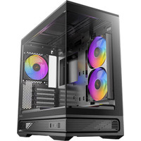 CAJA GAMING ANTEC C2M ARGB COMPACT MICRO ATX NEGRA CAJA GAMING ANTEC C2M ARGB COMPACT MICRO ATX NEGRA