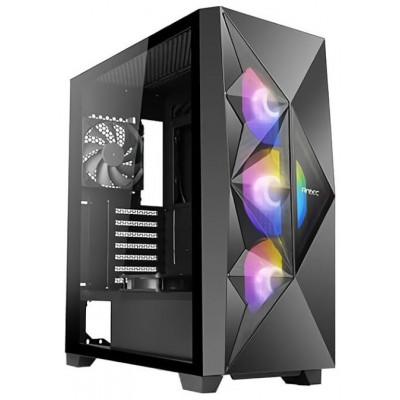 CAJA GAMING ANTEC DF800 FLUX ATX 2XUSB2.0 1XUSB3.0 SIN FUENTE NEG RGB