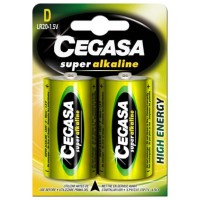 CEGASA PILA SUPER ALC LR20 BLISTER 2 UDS