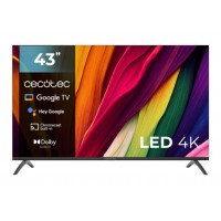TELEVISION CECOTEC LED DE 43" 4K UHD GOOGLE TV HDMI USB GOOGLE VOICE CHROMECAST