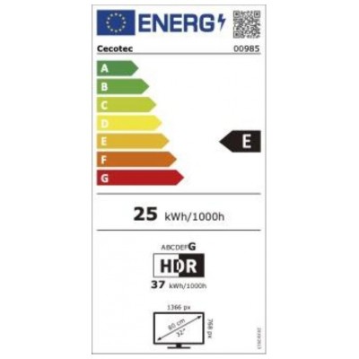 TELEVISION CECOTEC LED 32"HD GOOGLE TV AUDIO GOOGLE VOICE ASSITANT CHROMECAST
