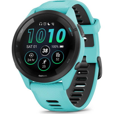 SMARTWATCH GARMIN FORERUNNER 265 TURQUESA NEGRO GPS SMARTWATCH GARMIN FORERUNNER 265 TURQUESA NEGRO GPS