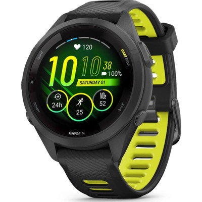 SMARTWATCH GARMIN FORERUNNER 265S NEGRO AMARILLO GPS SMARTWATCH GARMIN FORERUNNER 265S NEGRO AMARILLO GPS