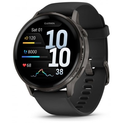 SMARTWATCH GARMIN VENU 4 45 MM BISEL NEGRO