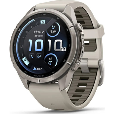 SMARTWATCH GAMIN FENIX 9 PRO 43MM AMOLED LTE TITANIUM GREY BAND SMARTWATCH GAMIN FENIX 9 PRO 43MM AMOLED LTE TITANIUM GREY BAND