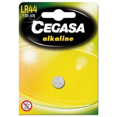 CEGASA PILA ALC. BOTON LR44 1 5V BT BLISTER