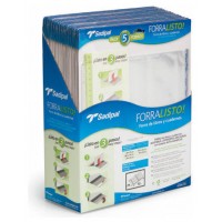 BLISTER 5 FUNDAS DE FORRO CON 2 SOLAPAS AJUSTABLES 28 CM SADIPAL 02213 (Espera 4 dias)