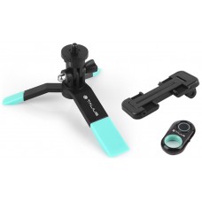 TALIUS Kit tripode selfie bluetooth TAL-TRI01 Azul