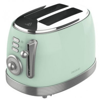 TOSTADOR VERTICAL CECOTEC TOAST AND TASTE 800 VINTAGE LIGHT GREEN V