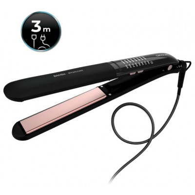 PLANCHA DE PELO BAMBA RITUALCARE 1200 TITANIUM ION TOUCH CECOTEC (Espera 4 dias)