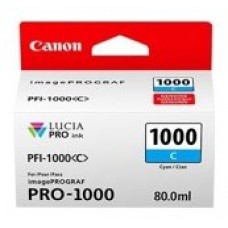 Canon iPF PRO1000 Cartucho Cian PFI-1000C