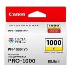 Canon iPF PRO1000 Cartucho Amarillo PFI-1000Y