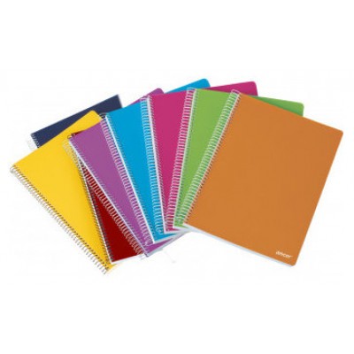 CUADERNO TAPA POLIPROPILENO A5 CST 80 HOJAS 90G Q4X4 ST ANCOR 058543 (MIN8) (Espera 4 dias)