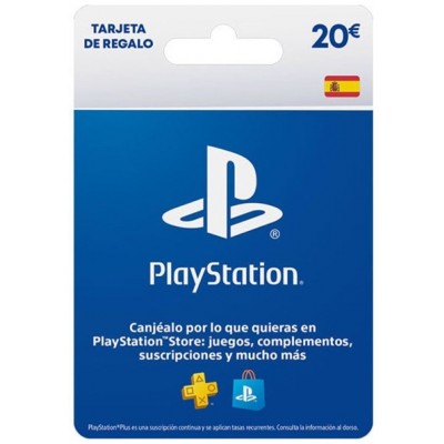 TARJETA 20€ SONY PSN LIVE CARD (Espera 4 dias)