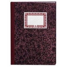 CUADERNO CARTONÉ CONTABILIDAD CAJA BURDEOS FOLIO NATURAL 100 HOJAS NUMERADAS DOHE 09951 (Espera 4 dias)