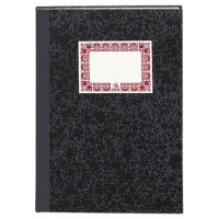 CUADERNO CARTONÉ CONTABILIDAD CUADRÍCULA GRIS OSCURO FOLIO NATURAL 100 HOJAS DOHE 09956 (Espera 4 dias)