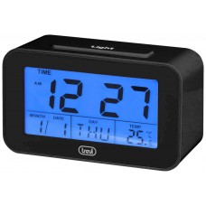 RELOJ DIGITAL TREVI CON ALARMA Y TERMÓMETRO SLD 3P50 NEGRO