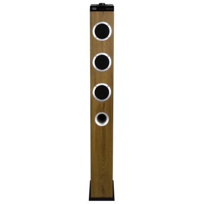 ALTAVOZ TREVI TORRE 2.1 60W BLUETOOTH USB SD AUX-IN XT 10A8 BT MADERA