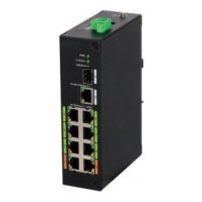 (DH-LR2110-8ET-120) DAHUA SWITCH INDUSTRIAL 8 PUERTOS EPOE (Espera 4 dias)