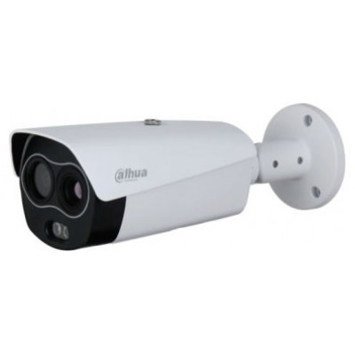 (DHI-TPC-BF4441-B19F8-DC-S2-V1) DAHUA CAMARA IP HIBRIDA TERMICA BULLET 4 MP 19MM+8MM IP67 POE (Espera 4 dias)