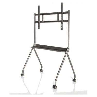 (DHI-PKC-MS0A) DAHUA DISPLAY SOPORTE MÓVIL PARA PIZARRA INTERACTIVA 55"-75" COLOR PLATA (Espera 4 dias)