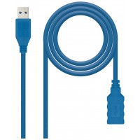 CABLE USB 3.0 TIPO AM-AH AZUL 2.0 M NANOCABLE