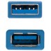 CABLE USB 3.0 TIPO AM-AH AZUL 2.0 M NANOCABLE