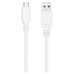 CABLE USB 2.0 3A TIPO USB-CM-AM BLANCO 1.5M NANOCABLE