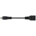 CABLE USB 2.0 OTG TIPO MICRO BM-AH NEGRO 15 CM