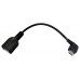 Nanocable - Cable USB 2.0 OTG de 15cm ACODADO conexion